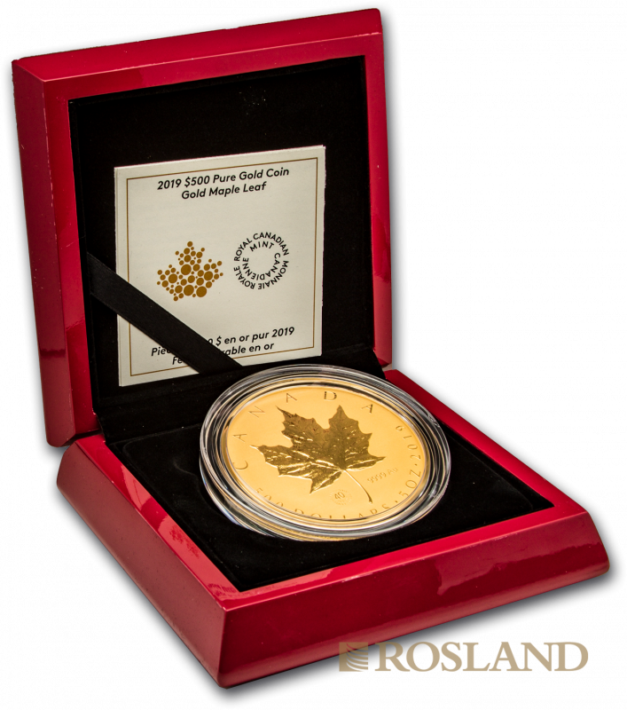 Maple Leaf Royal Canadian Mint Gold Anlagem Nze Unzen Goldm Nze